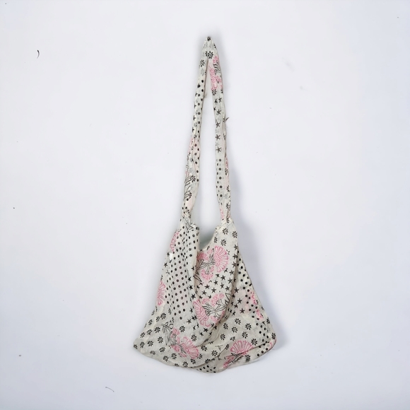 Free People Gauze Printed Reusable Tote - Picture 1 of 4